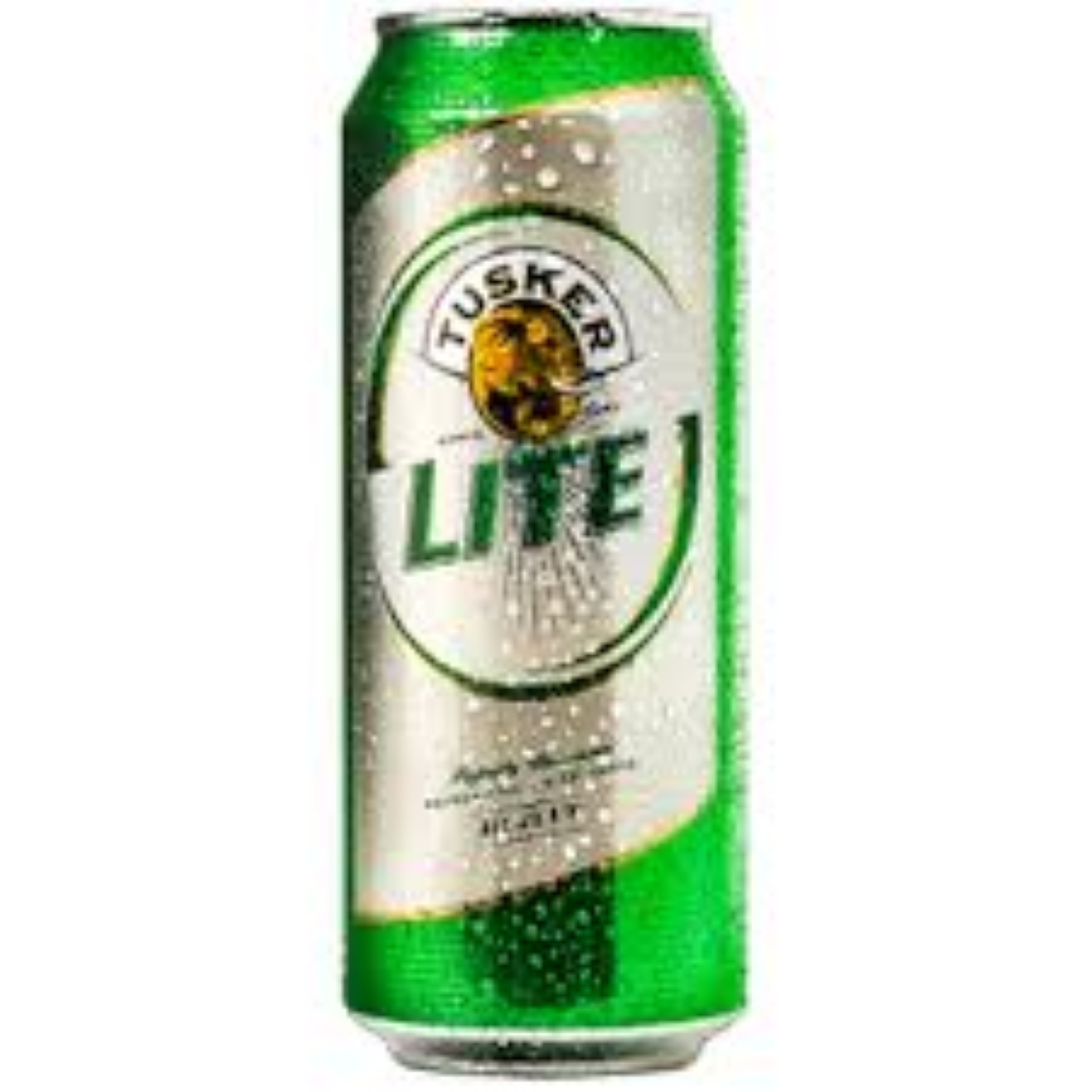 TUSKER LITE CAN 500ML